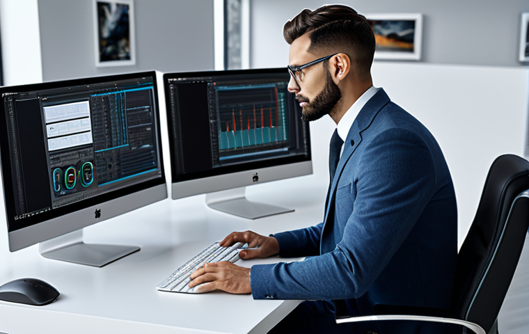 Prompt 1: AI Prompt Engineer in a Modern Workspace**